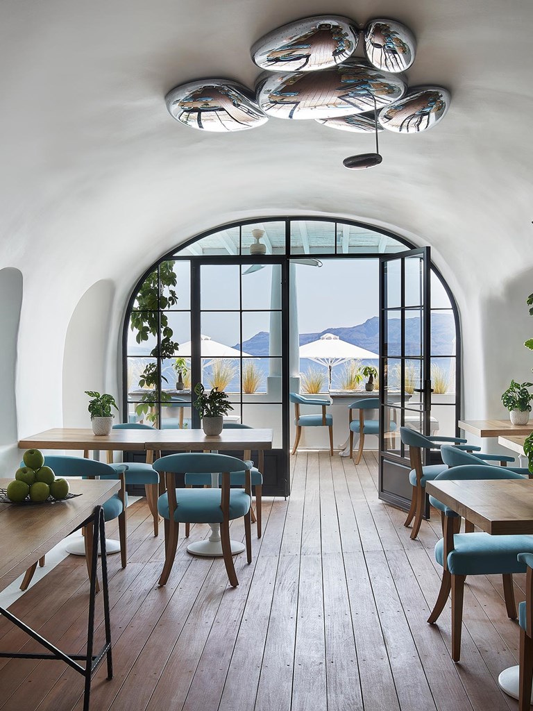 Anthos Restaurant Santorini Oia 0216