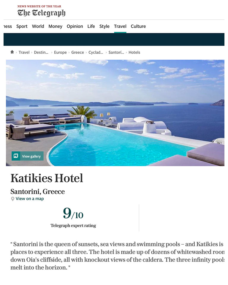 2020 Telegraph Katikies Review
