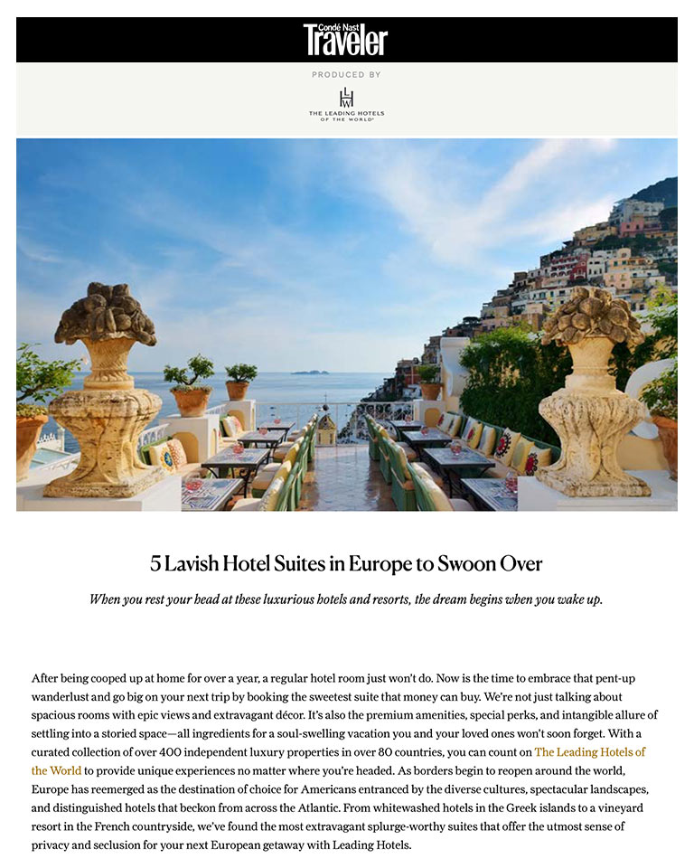 5 Lavish Hotel Suites Cnt