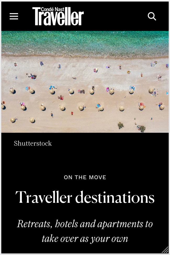 Cntraveller On The Move Traveller Destinations