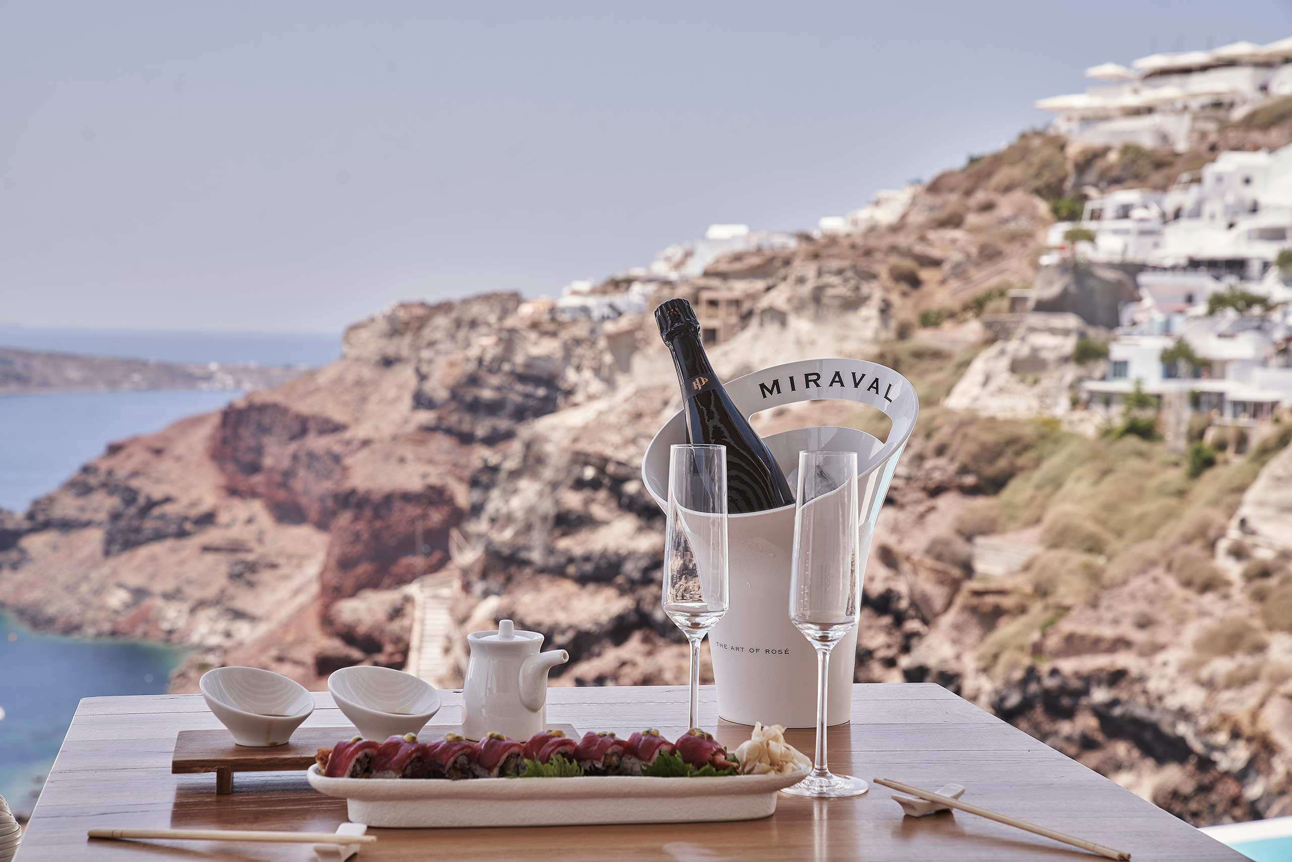 Katikies Santorini Champagne Bar By Fleur De Miraval 2021 0053