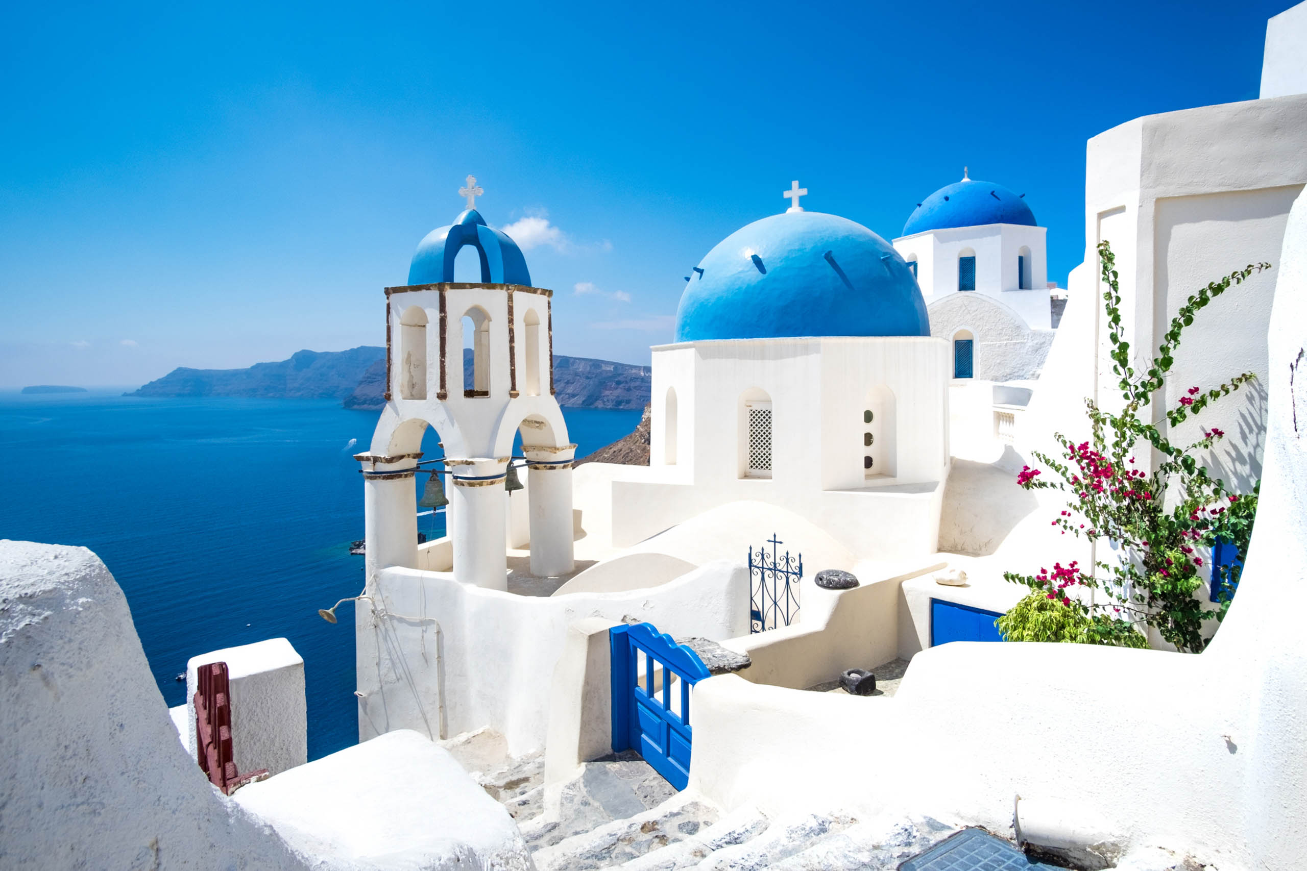 Is Santorini Blue Domes Of Oia 498197762