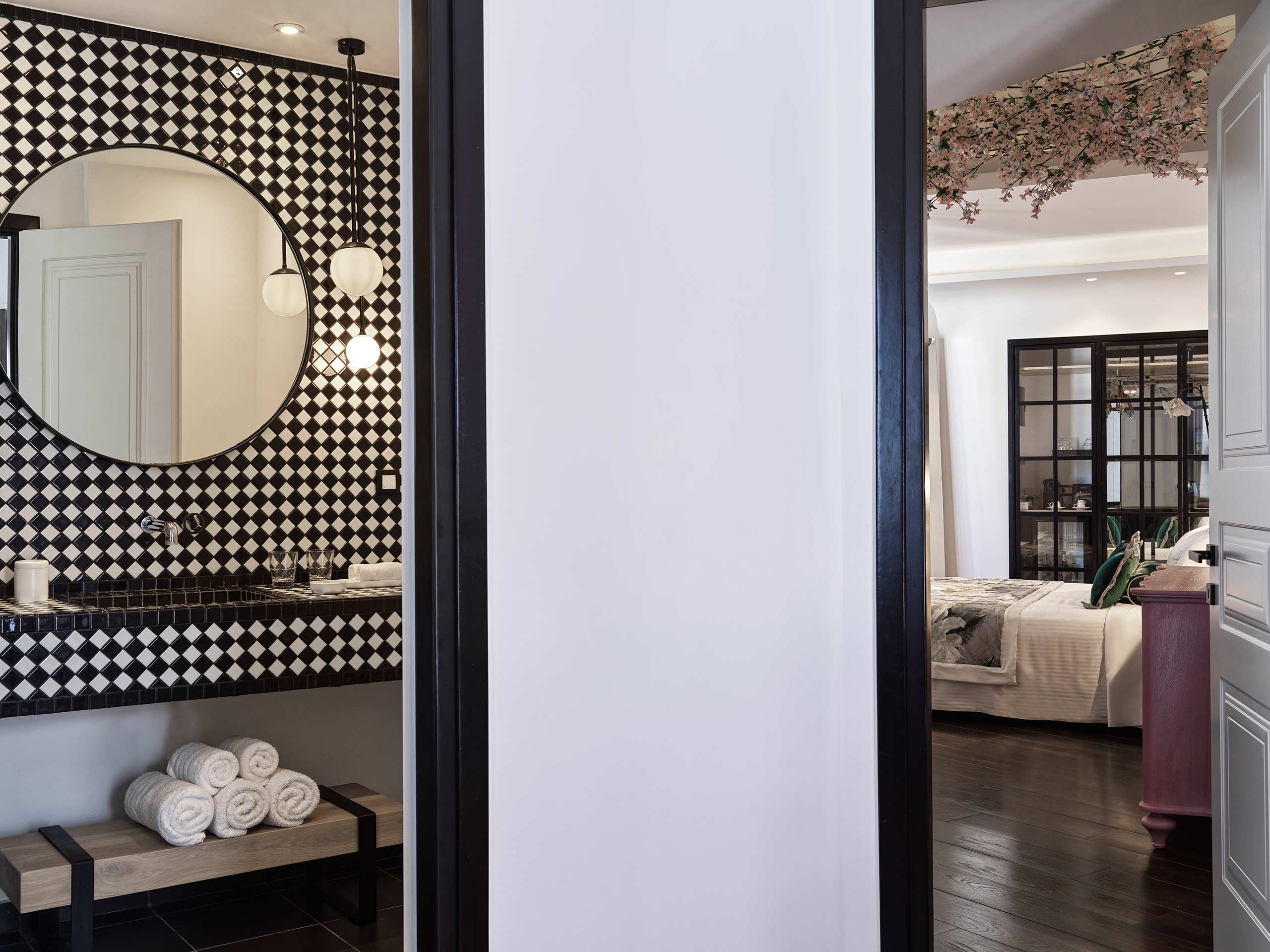 Katikies Garden Pool Suite Sea View