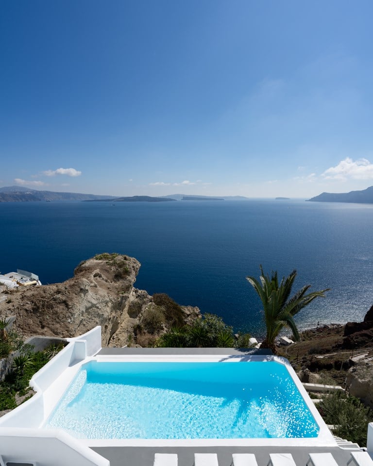 Katikies Villa Santorini Pool (2)