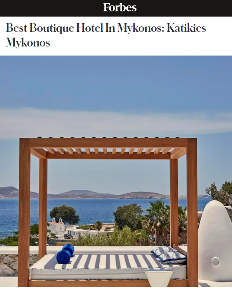 Forbes The 10 Best Hotels In Mykonos