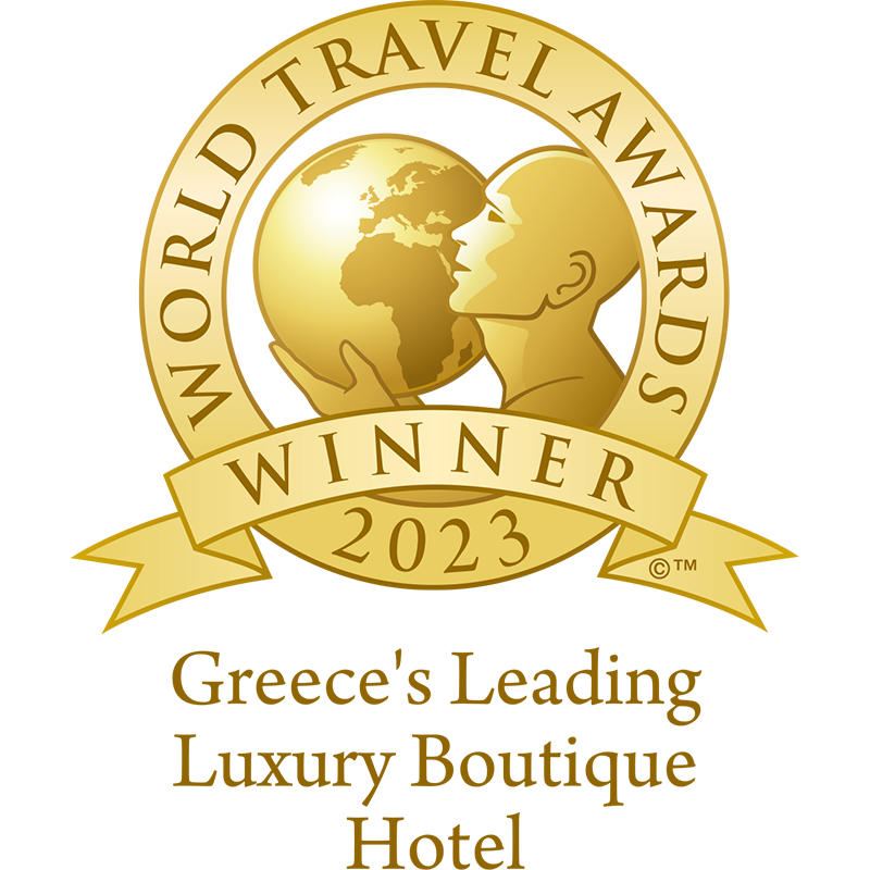 World Travel Awards 2023 - Katikies Mykonos -  Greece's Leading Luxury Boutique Hotel 2023
