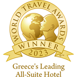World Travel Awards 2023 - Katikies Garden -  Greece's Leading All Suite Hotel 2023