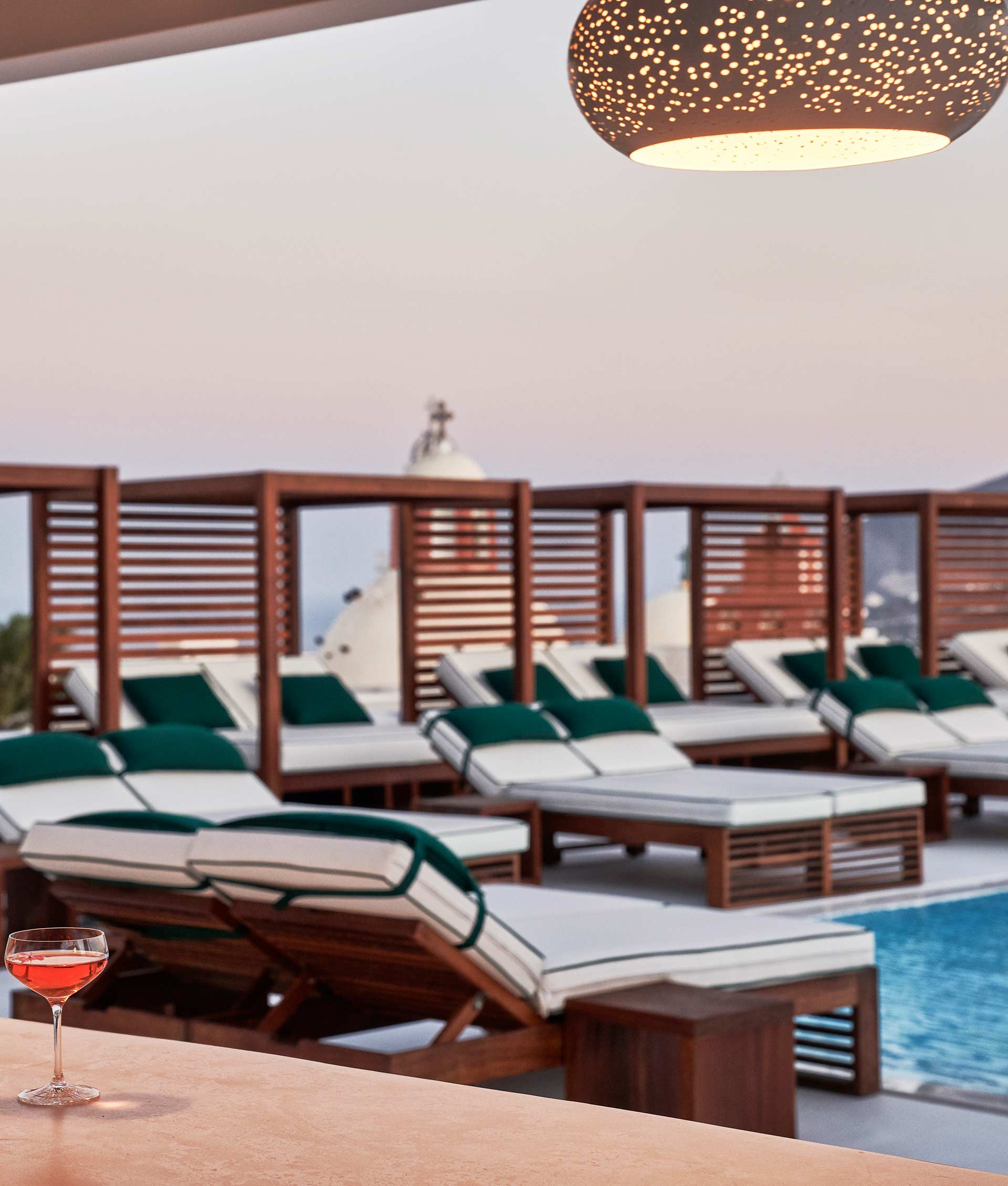 Katikies Garden Pool Bar