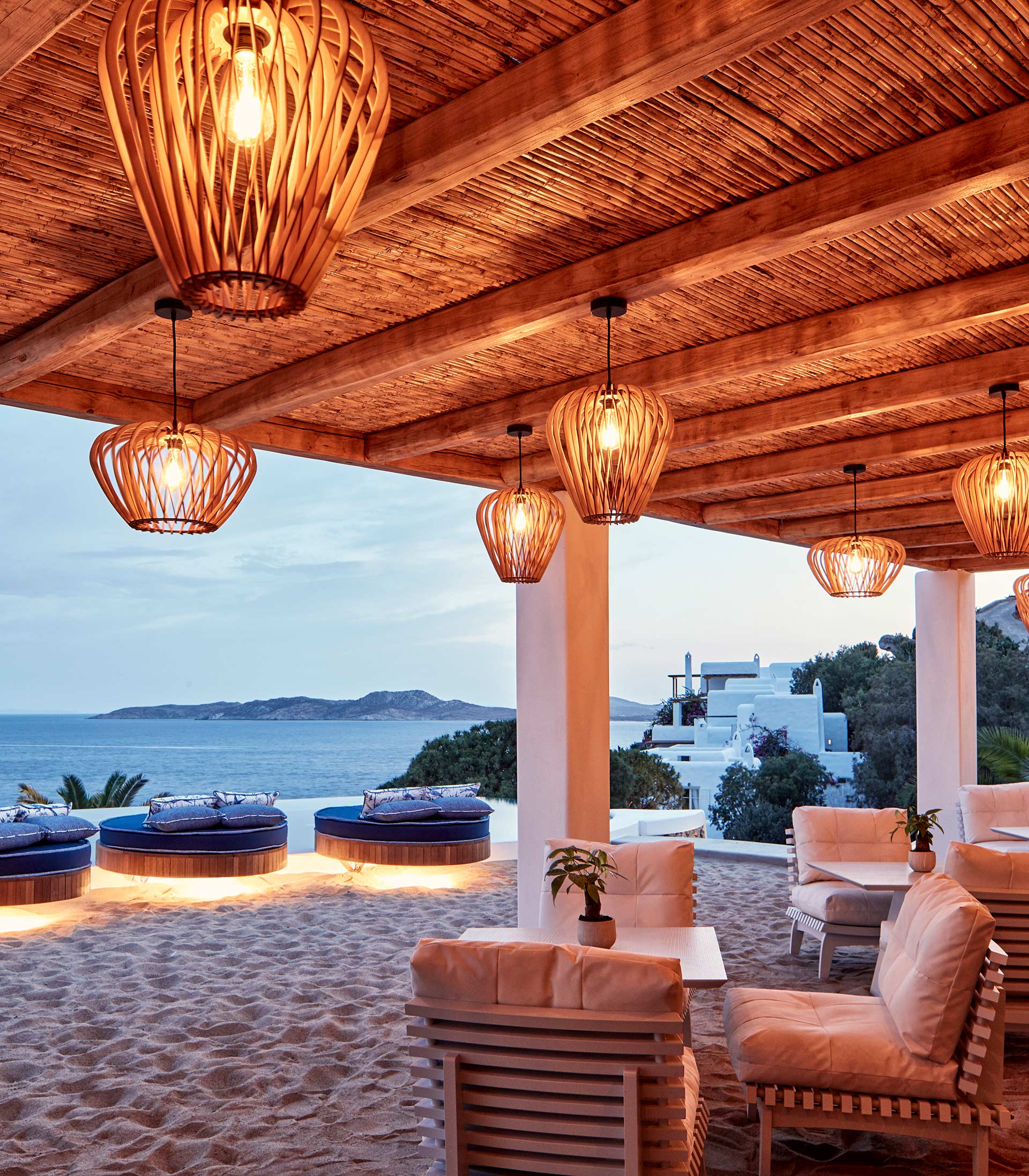 Katikies Mykonos Upper Level Lounge